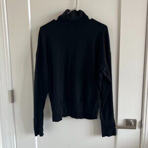 Express XL black knit turtleneck sweater